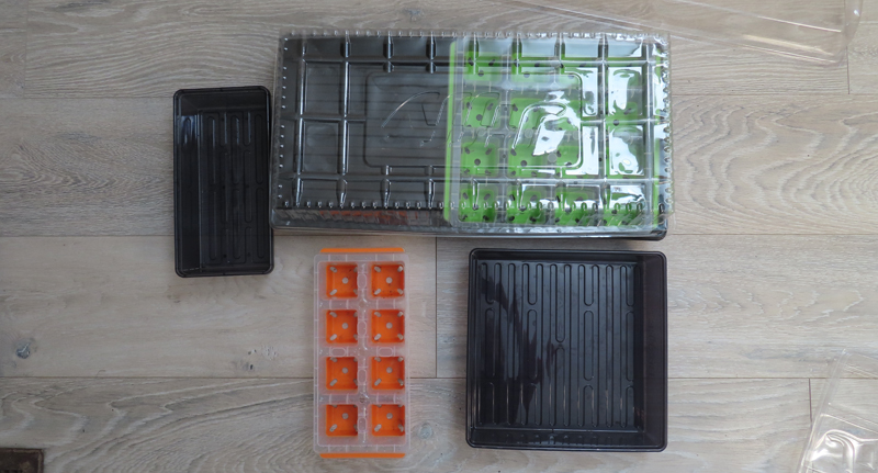 burpee seed trays humidity hack