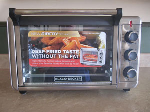 Black and Decker Crisp 'N Bake air fryer oven